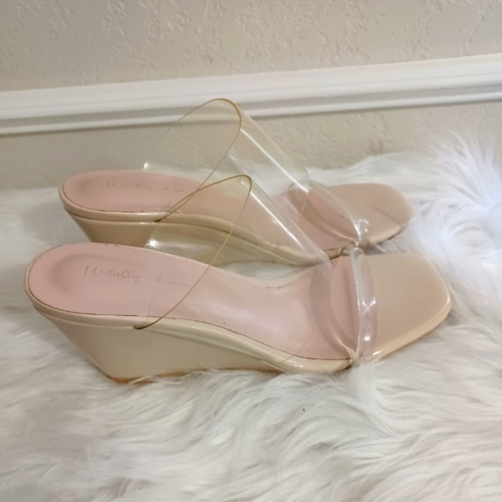 U:DALLY / in Seoul  Clear PVC Heels